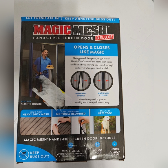Magic Mesh Hands- Free Screen Door Deluxe - Picture 4 of 6